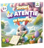 Jocuri de atenție cu iepurași - Paperback brosat - Gama