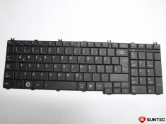 Tastatura laptop DEFECTA Toshiba Satellite C650 C655 C660 C665 L650 L655 L670 L750 L770 Black/White 0KN0-Y36FR03 foto