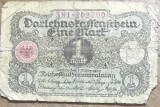 BNKSTR01DE Bancnotă Germania - 1 Mark 1920, Darlehnskassenschein, perioada timpurie Weimar / Inflație