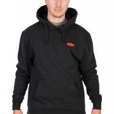 Spomb Black Marl Hoodie Pullover SMALL