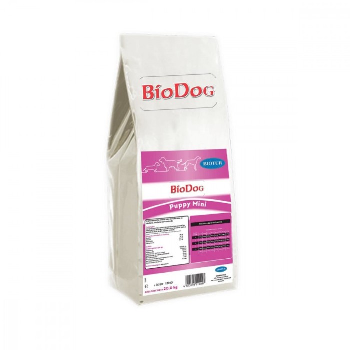 HRANA USCATA PENTRU CAINI BIODOG PUPPY MINI 20KG