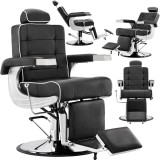 Scaun de frizerie Areus Barberking hidraulic pentru salonul de coafură barbershop