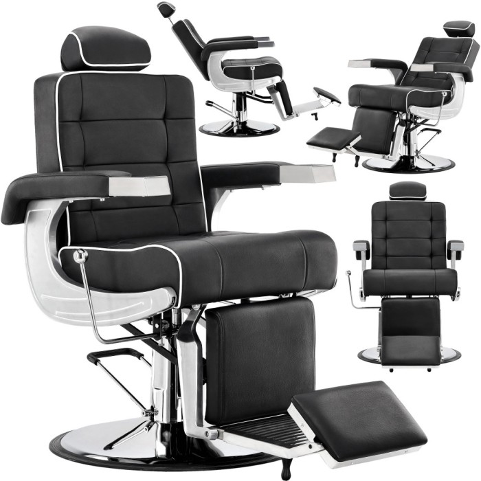 Scaun de frizerie Areus Barberking hidraulic pentru salonul de coafură barbershop