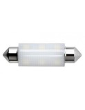 Led auto Alb, C5W, sofit ceramic Canbus cu 6 smd, 12V, 41 mm, Xenon Bright