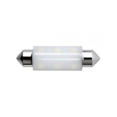 Led auto Alb, C5W, sofit ceramic Canbus cu 6 smd, 12V, 41 mm
