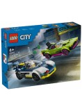 Lego City Police Car And Muscle Car Chase (60415)