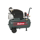 Compresor de aer MS20/24 BALMA,aer aspirat 222 l/min butelie 24 L 8bar, 230V