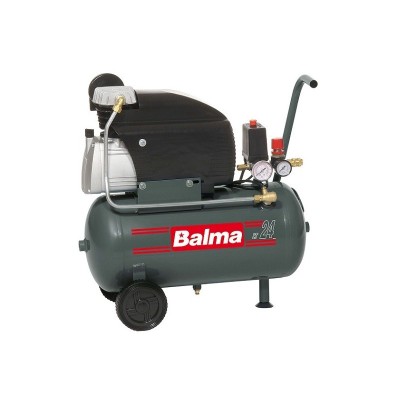 Compresor de aer MS20/24 BALMA, debit aer aspirat 222 l/min, capacitate butelie 24 L, presiune 8bar, 230V foto