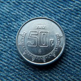 2L - 50 Centavos 2012 Mexic, America de Nord