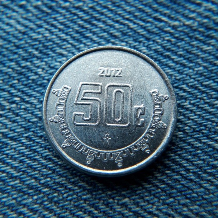 2L - 50 Centavos 2012 Mexic