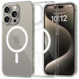 Husa MagSafe pentru Apple iPhone 15 Pro Max, Tech-Protect, Flexair, Transparenta