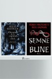 Cumpara ieftin Pachet Gaiman Paladin (Oceanul ..., Semne bune) - Neil Gaiman