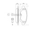 Set placute frana,frana disc TOYOTA AYGO (WNB1, KGB1) (2005 - 2014) BOSCH 0 986 494 065