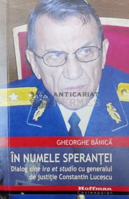 In numele sperantei - 2015 - Gheorghe Banica ($O120) foto