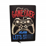 Cumpara ieftin Agenda Pufo A5 nedatata, Game Over, 96 foi, 21 x 15 cm