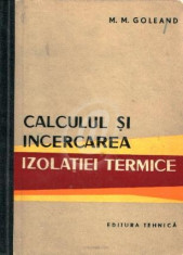 Calculul si incercarea izolatiei termice foto