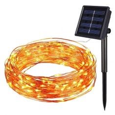 Instalatie craciun solara pentru casa sau gradina 120 LED