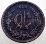 J.402 MEXIC 1 CENTAVO 1906, America de Nord, Bronz