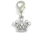 Medalion coronita cu strasuri