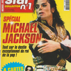 Revista Star Collector - Numar special Michael Jackson (franceza - INCOMPLETA)
