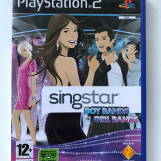 SingStar Boybands vs Girlbands pentru PS2, original, PAL