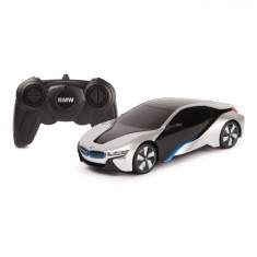 MASINA CU TELECOMANDA BMW I8 ARGINTIE SCARA 1 LA 24 SuperHeroes ToysZone