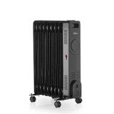 Cumpara ieftin Calorifer Zilan ZLN8416 Negru cu 9 elementi, putere 2000W, indicator led