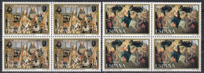 Spania 1982 - Crăciun, Bloc de 4, MNH foto