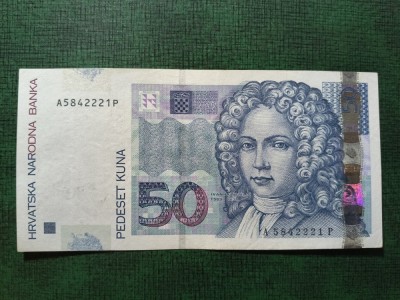 CROAȚIA 50 KUNA 2002 foto