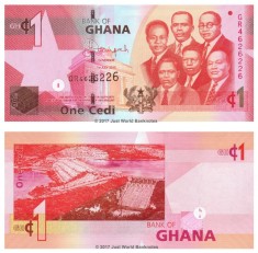 = GHANA - 1 CEDI - 2015 - UNC = foto