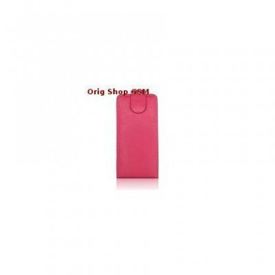 Husa Flip Piele Eco Forcell Samsung S5230 Avila Pink foto