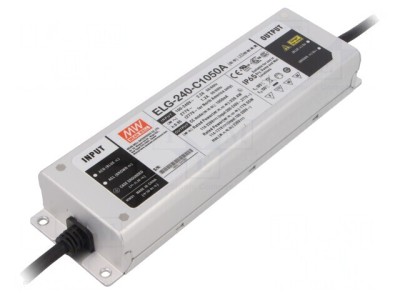 Alimentator LED 240W IP65 114-228VDC 525-1050mA foto