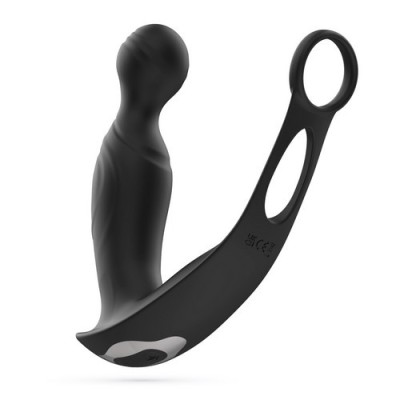 Vibratoare anale - Crushious Flamma Vibrator pentru Prostata cu Telecomanda Varful se Roteste Vartej de Placere foto