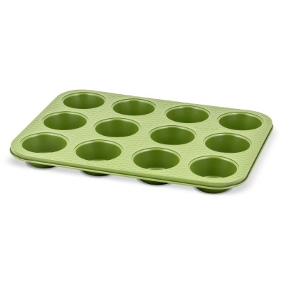 Tava de copt pentru 12 briose ZASS Gourmet, ZG-BW 01 culoare Verde ProDesign DailyAppliances foto