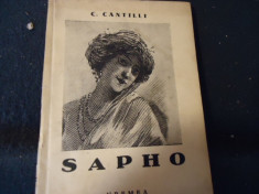 SAPHO=C. CANTILLI-TRAGEDIE IN TREI ACTE--111-PG- foto