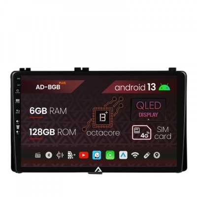 Navigatie Toyota Auris Corolla (2016-2018), Android 13, B-Octacore 6GB RAM + 128GB ROM, 9 Inch - AD-BGB9006+AD-BGRKIT089AV2 foto