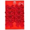 Set Fundite Decorative Craciun, 8 Bucati, Culoare Rosie, Dimensiuni 10x13cm