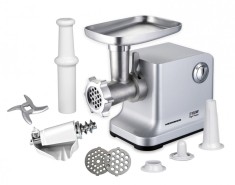 Masina de tocat Heinner MG-2100SS 2100W accesoriu pentru rosii si carnati, ambalaj deteriorat, stare buna de functionare si aspect