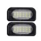 Set 2 buc lampa numar spate CHRYSLER CROSSFIRE, 02.2003-12.2007; MERCEDES Clasa C (W203) 05.2000-2007; Clasa CLK (C209) 06.2002-03.2010; Clasa SL (R2