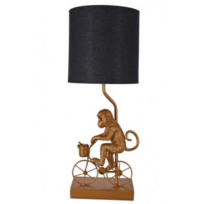 Lampa de masa cu o maimuta cu bicicleta CW249 foto