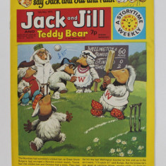 JACK AND JILL AND TEDDY BEAR , ` REVISTA CU BENZI DESENATE PENTRU COPII , 10 MAY , 1975