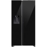 Side by side Samsung RS80F64JEBEO, 634 l, SmartThings AI Energy, Full No Frost, Mono &amp;amp; Metal Cooling, Dozator de apa/gheata, Filtru UV Dezodorizan