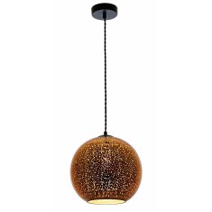 Pendul 3D GLASS COPPER FIREWORKS