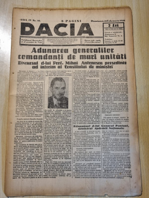 Dacia 15 februarie 1942-donatia lui hitler pentru romania,stiri de pe front foto