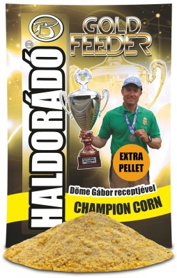 Haldorado - Nada Gold Feeder 1Kg - Champion corn - Extra Pellet foto