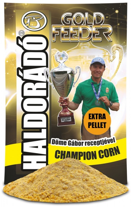 Haldorado - Nada Gold Feeder 1Kg - Champion corn - Extra Pellet