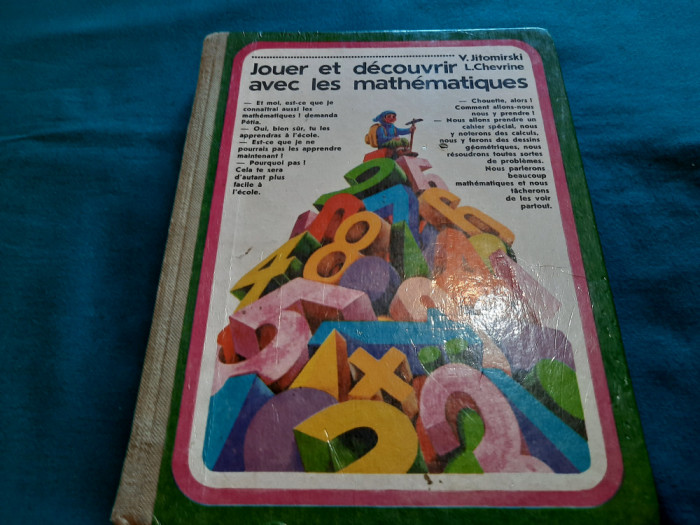 JOUER ET DECOUVRIR AVEC LES MATEMATIQUES / V. JITOMIRSKI/1987