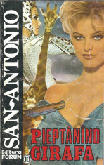 Pieptandn girafa - San Antonio foto