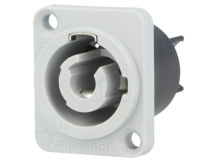 Conector soclu circular 25A IP54
