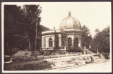 5379 - Baile HERCULANE, Railway Station - old postcard, real Photo - unused, Necirculata, Fotografie